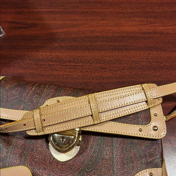 Etro Elegant Brown and Tan Women's Bag - Picture 10 of 12